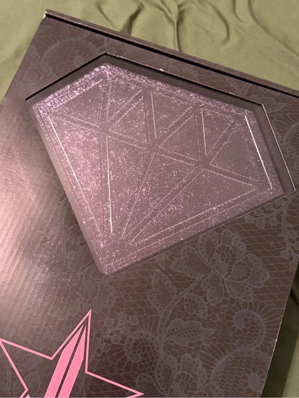Jeffree Star Cosmetics Star Wedding Collection • Black Diamond Hand Mirror